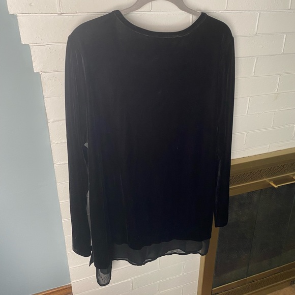 Sz 1x CJ Banks Velvet Top - Picture 4 of 7